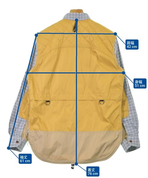 JUNYA WATANABE MAN（ジュンヤワタナベマン）カジュアルシャツ 白 サイズ:S メンズ/2200635086013