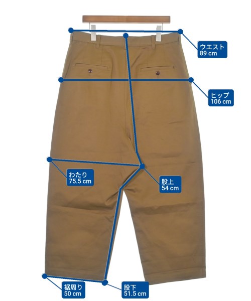 JUNYA WATANABE MAN（ジュンヤワタナベマン）チノパン 茶 サイズ:L メンズ/2200635261052