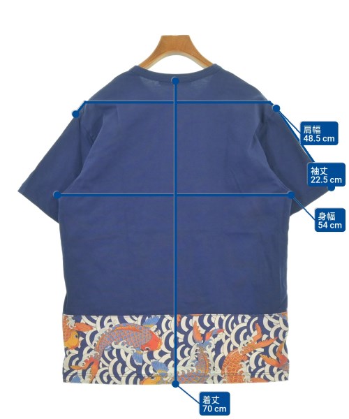 JUNYA WATANABE MAN（ジュンヤワタナベマン）Tシャツ・カットソー 青 サイズ:M メンズ/2200614001044