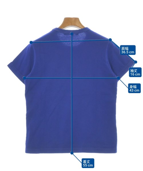 JUNYA WATANABE MAN（ジュンヤワタナベマン）Tシャツ・カットソー 青 サイズ:S レディース/2200621639049