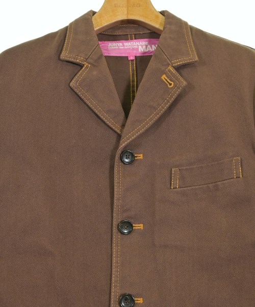 JUNYA WATANABE MAN（ジュンヤワタナベマン）カジュアルジャケット 茶 サイズ:S レディース/2200637005036