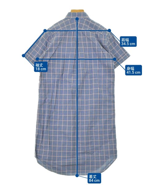 JUNYA WATANABE MAN（ジュンヤワタナベマン）シャツワンピース 青 サイズ:S レディース/2200622386027