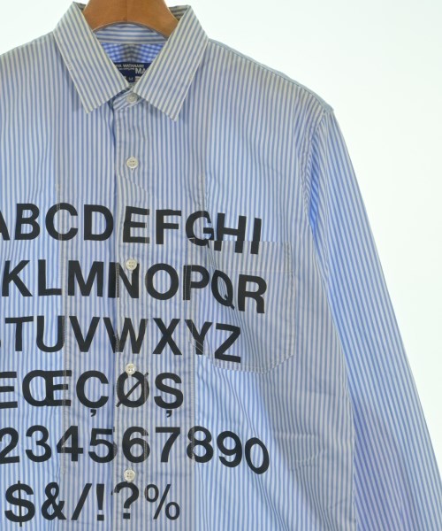 JUNYA WATANABE MAN（ジュンヤワタナベマン）カジュアルシャツ 青 サイズ:M メンズ/2200609208113