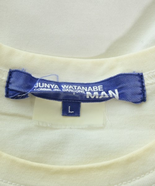 JUNYA WATANABE MAN（ジュンヤワタナベマン）Tシャツ・カットソー 白 サイズ:L メンズ/2200609208496