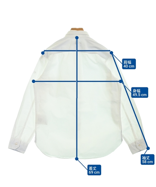 JUNYA WATANABE MAN（ジュンヤワタナベマン）カジュアルシャツ 白 サイズ:M メンズ/2200638536072