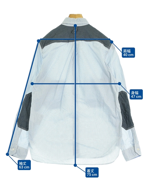 JUNYA WATANABE MAN（ジュンヤワタナベマン）カジュアルシャツ 白 サイズ:S メンズ/2200638854039