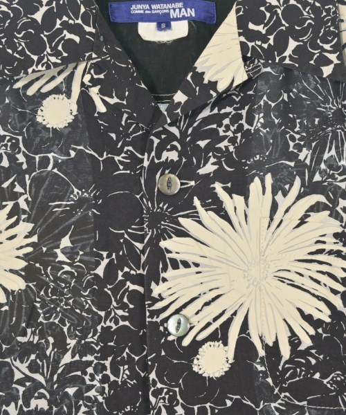 JUNYA WATANABE MAN（ジュンヤワタナベマン）カジュアルシャツ 黒 サイズ:S メンズ/2200639363110