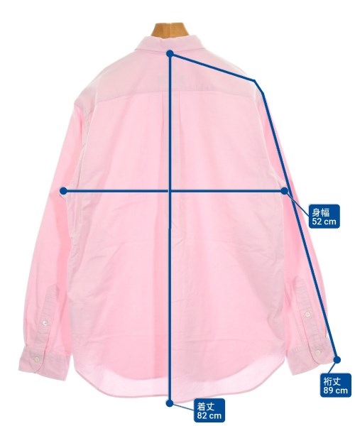 JUNYA WATANABE MAN（ジュンヤワタナベマン）カジュアルシャツ ピンク サイズ:M メンズ/2200640966058