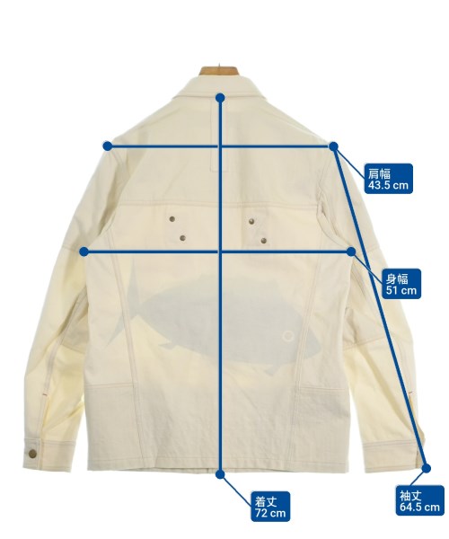 JUNYA WATANABE MAN（ジュンヤワタナベマン）カバーオール 白 サイズ:S メンズ/2200626328061