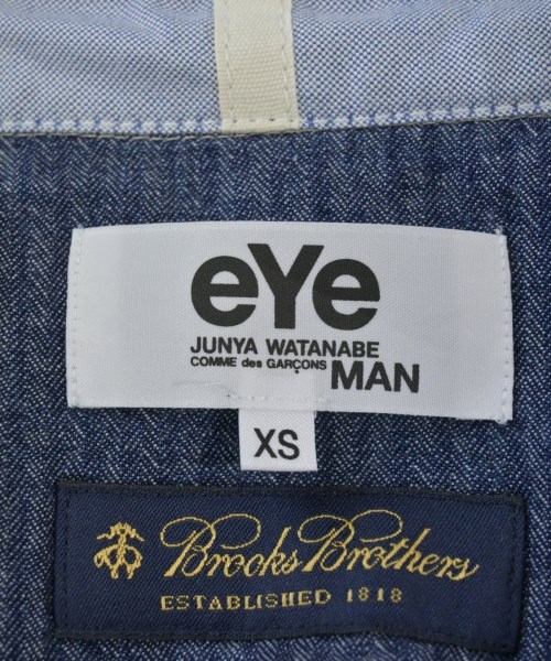 JUNYA WATANABE MAN（ジュンヤワタナベマン）カジュアルシャツ 青 サイズ:XS メンズ/2200642481016