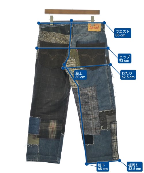 JUNYA WATANABE MAN（ジュンヤワタナベマン）デニムパンツ 青 サイズ:M メンズ/2200642887030