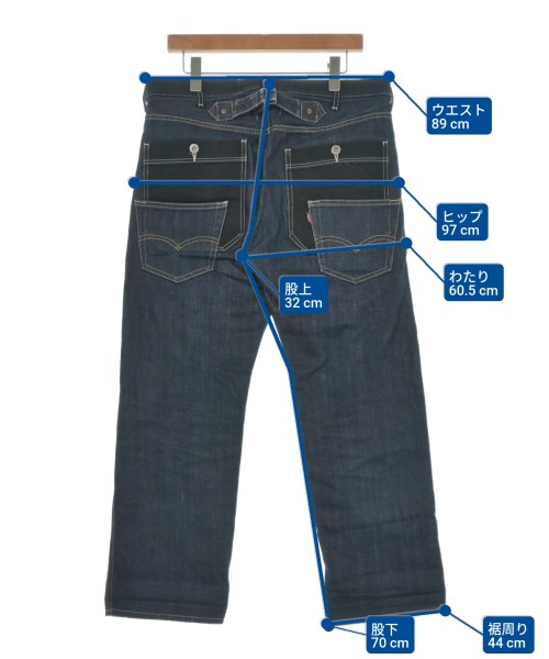 JUNYA WATANABE MAN（ジュンヤワタナベマン）デニムパンツ 紺 サイズ:L メンズ/2200632319183