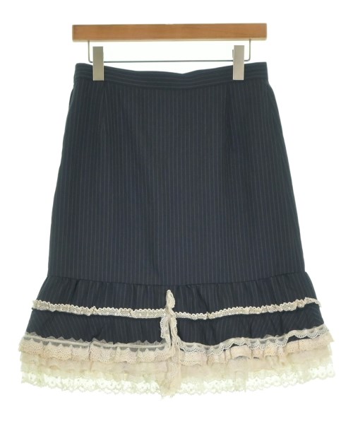 JUNYA WATANABE MAN（ジュンヤワタナベマン）ひざ丈スカート 紺 サイズ:M レディース/2200634060564