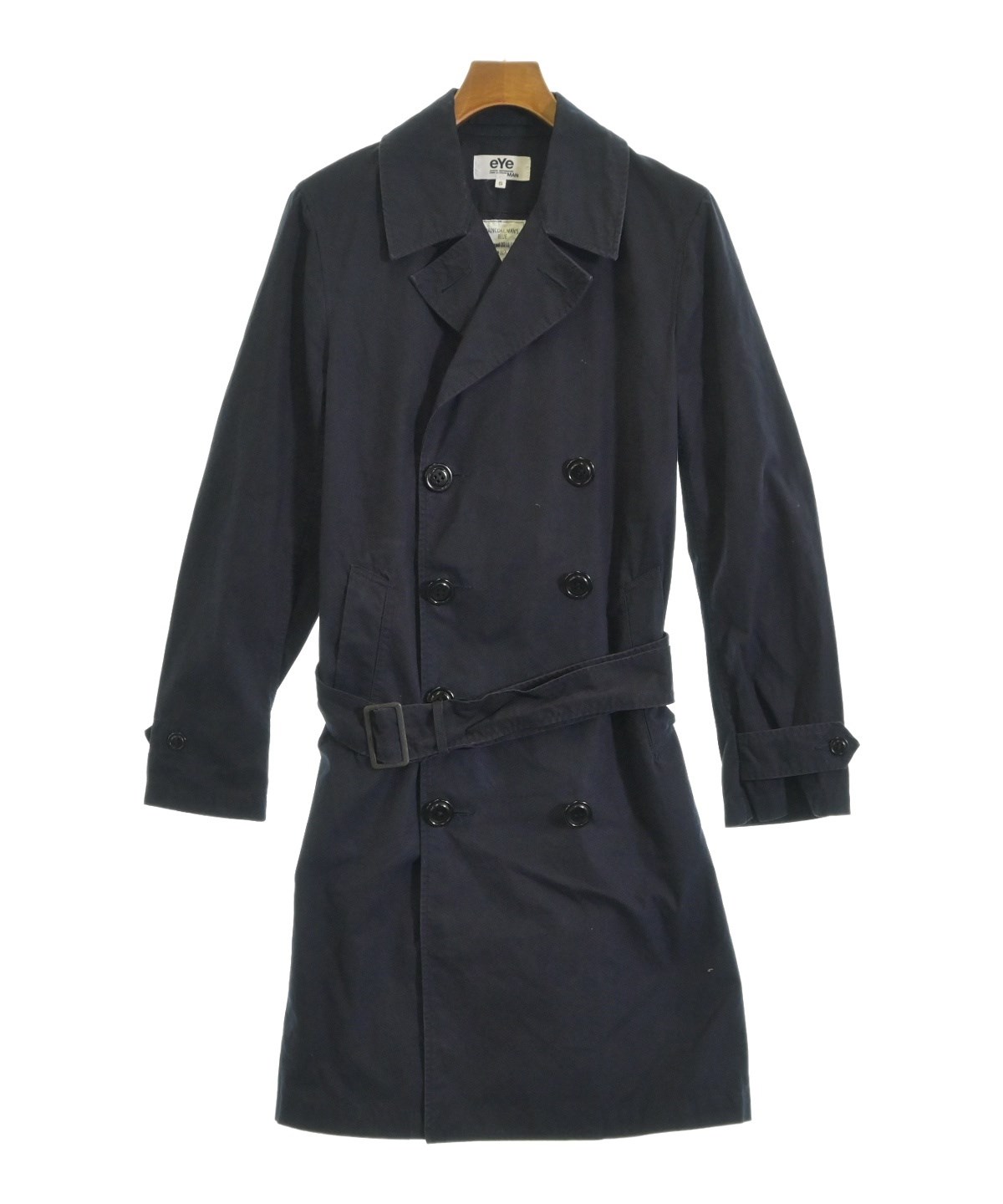 JUNYA WATANABE MAN トレンチコート JUNYA WATANABE MAN（ジュンヤワタナベマン）トレンチコート 紺 サイズ