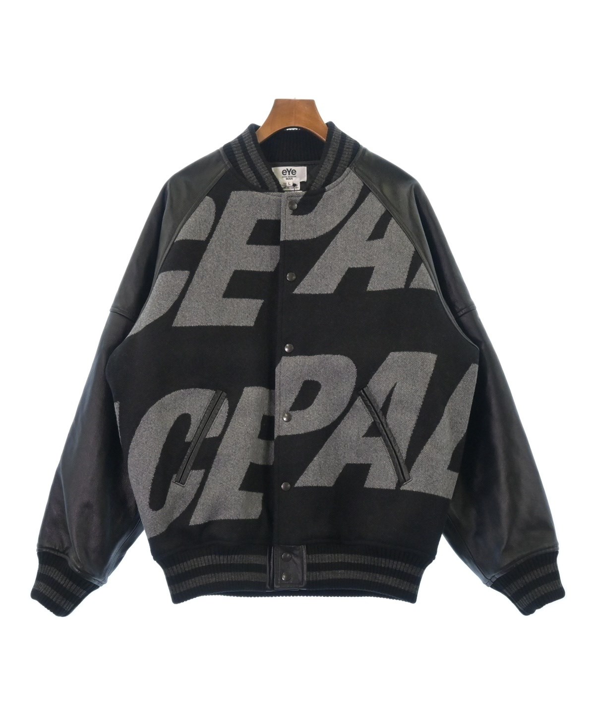 JUNYA WATANABE MAN（ジュンヤワタナベマン）スタジャン 黒 サイズ:L