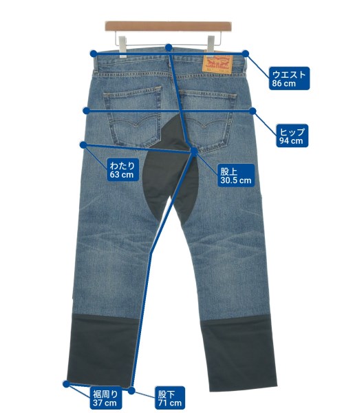 JUNYA WATANABE MAN（ジュンヤワタナベマン）デニムパンツ 青 サイズ:33(L位) メンズ/2200612008076