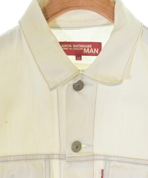 JUNYA WATANABE MAN（ジュンヤワタナベマン）デニムジャケット 白 サイズ:M メンズ/2200622779089