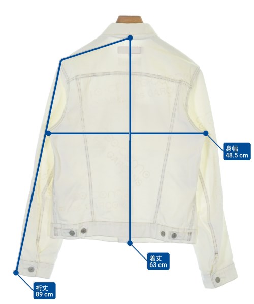 JUNYA WATANABE MAN（ジュンヤワタナベマン）デニムジャケット 白 サイズ:M メンズ/2200622779089