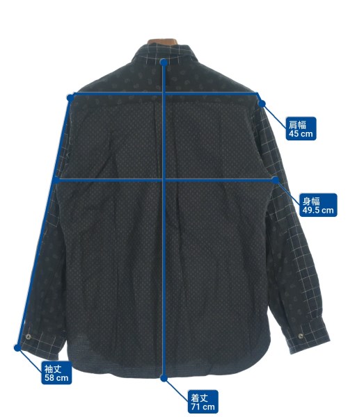 JUNYA WATANABE MAN（ジュンヤワタナベマン）カジュアルシャツ グレー サイズ:XS メンズ/2200623811023