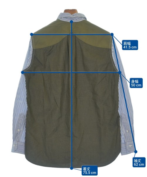 JUNYA WATANABE MAN（ジュンヤワタナベマン）カジュアルシャツ 白 サイズ:XS メンズ/2200623811030