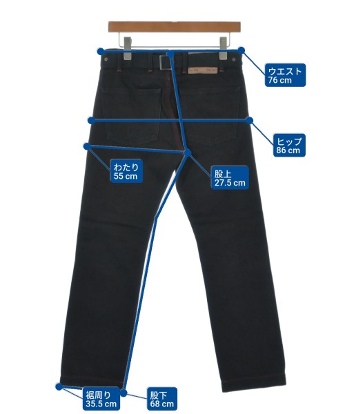 JUNYA WATANABE MAN（ジュンヤワタナベマン）デニムパンツ 黒 サイズ:XS メンズ/2200624224051