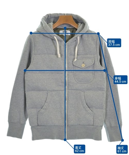 JUNYA WATANABE MAN（ジュンヤワタナベマン）パーカー グレー サイズ:XS メンズ/2200624532019