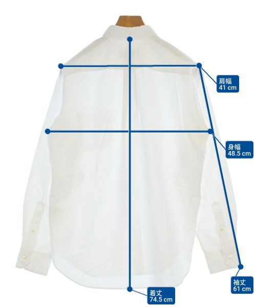 JUNYA WATANABE MAN（ジュンヤワタナベマン）カジュアルシャツ 白 サイズ:M メンズ/2200624613039