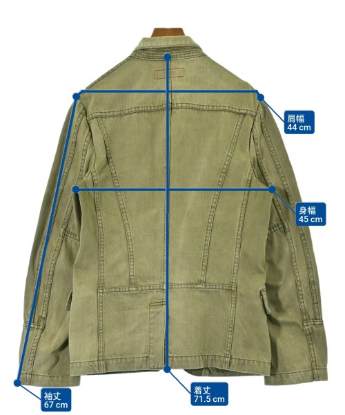 JUNYA WATANABE MAN（ジュンヤワタナベマン）デニムジャケット 緑 サイズ:S メンズ/2200624675013