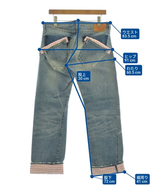 JUNYA WATANABE MAN（ジュンヤワタナベマン）デニムパンツ 青 サイズ:S メンズ/2200624763031