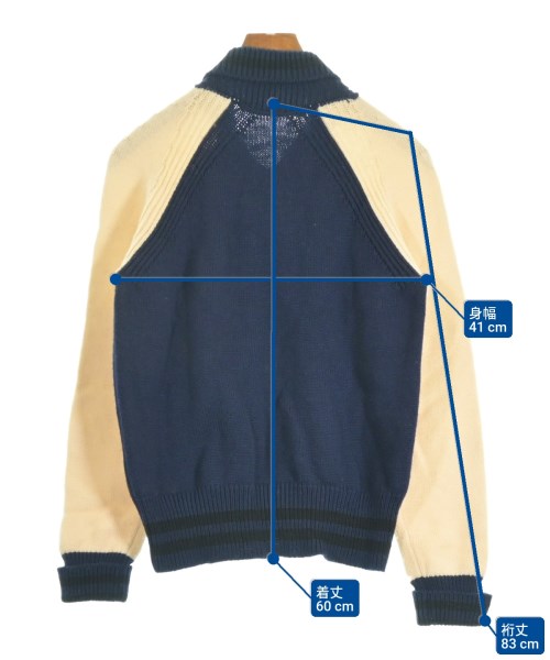 JUNYA WATANABE MAN（ジュンヤワタナベマン）カーディガン 紺 サイズ:S メンズ/2200624763048