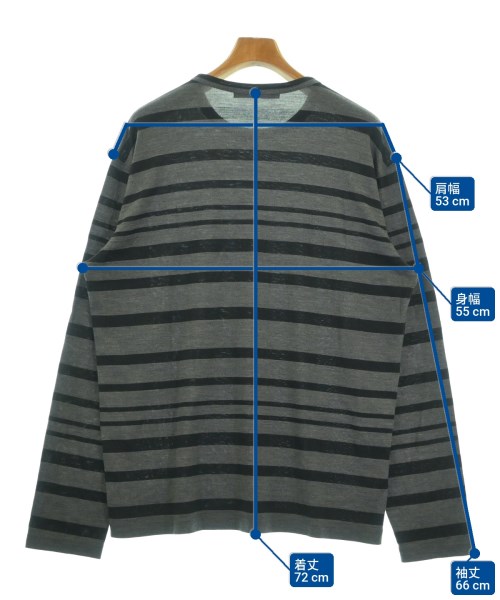 JUNYA WATANABE MAN（ジュンヤワタナベマン）Tシャツ・カットソー グレー サイズ:M メンズ/2200624973164