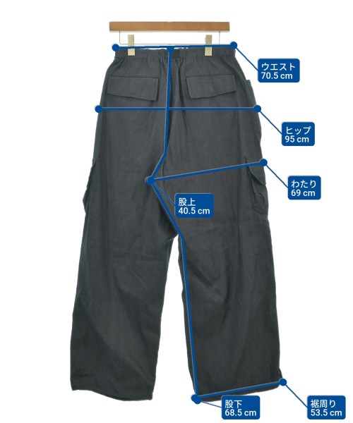 COMME des GARCONS HOMME（コムデギャルソンオム）カーゴパンツ 紺 サイズ:M メンズ/2200625905065
