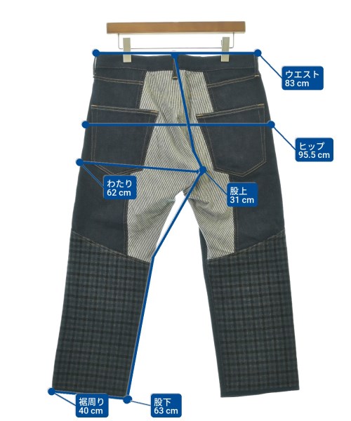 JUNYA WATANABE MAN（ジュンヤワタナベマン）デニムパンツ 紺 サイズ:XS メンズ/2200625929276