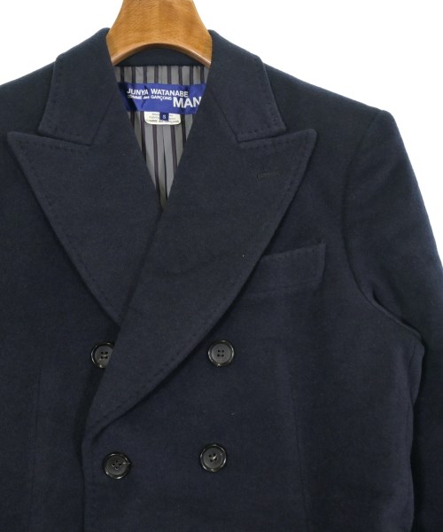 JUNYA WATANABE MAN（ジュンヤワタナベマン）チェスターコート 紺 サイズ:S メンズ/2200616551028