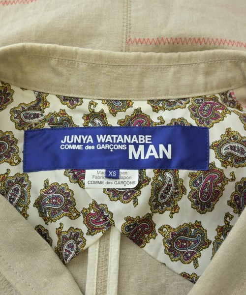 JUNYA WATANABE MAN（ジュンヤワタナベマン）カジュアルジャケット ベージュ サイズ:XS メンズ/2200624688013