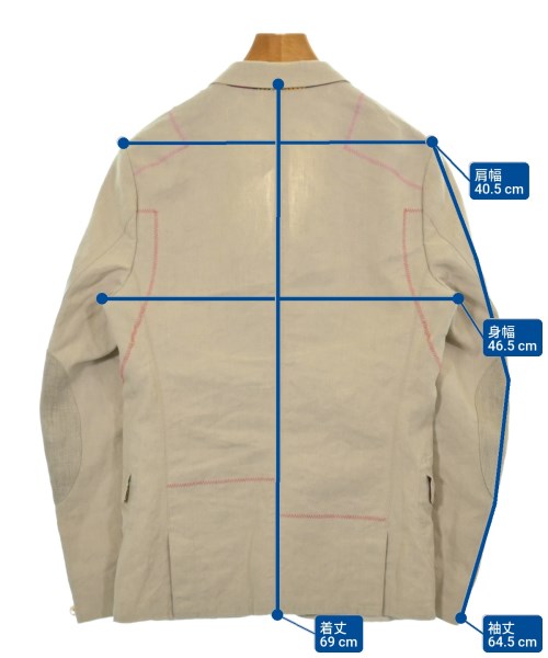 JUNYA WATANABE MAN（ジュンヤワタナベマン）カジュアルジャケット ベージュ サイズ:XS メンズ/2200624688013