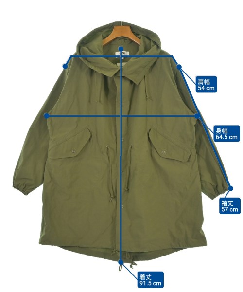 JUNYA WATANABE MAN（ジュンヤワタナベマン）モッズコート カーキ サイズ:XS メンズ/2200628331021