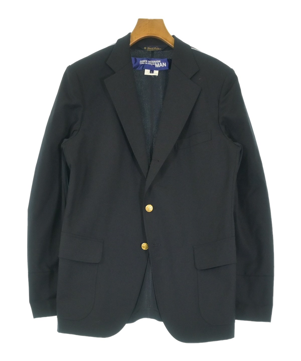 JUNYA WATANABE ブラック テーラードジャケット JUNYA WATANABE MAN（ジュンヤワタナベマン）テーラードジャケット 紺