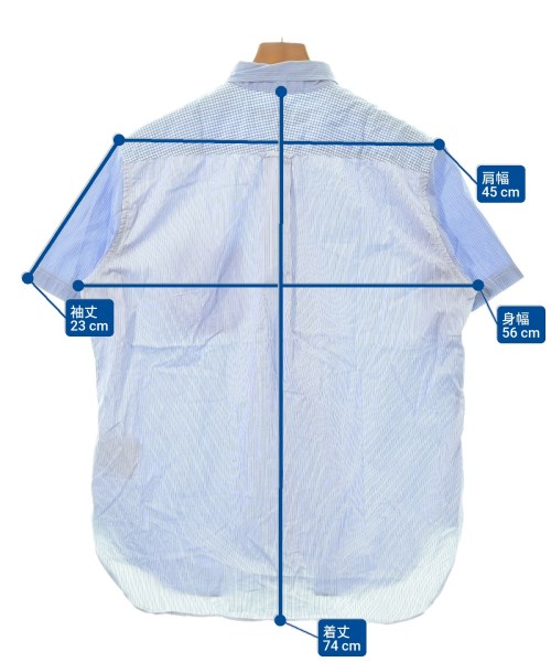 JUNYA WATANABE MAN（ジュンヤワタナベマン）カジュアルシャツ 青 サイズ:L メンズ/2200618234011