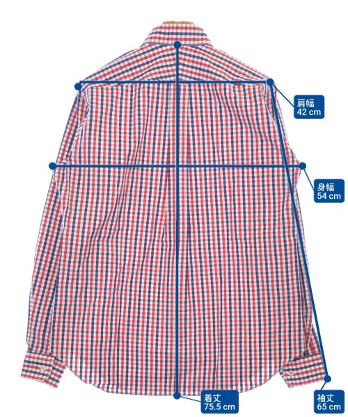 JUNYA WATANABE MAN（ジュンヤワタナベマン）カジュアルシャツ 赤