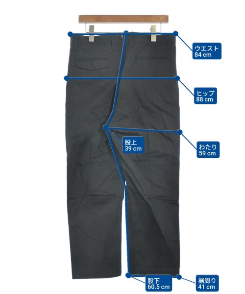 JUNYA WATANABE MAN（ジュンヤワタナベマン）チノパン 黒 サイズ:M メンズ/2200629122161