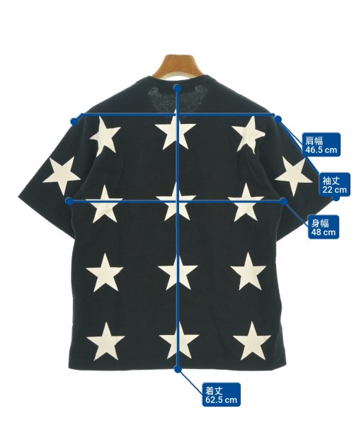 JUNYA WATANABE MAN（ジュンヤワタナベマン）Tシャツ・カットソー 黒 サイズ:S メンズ/2200625470082