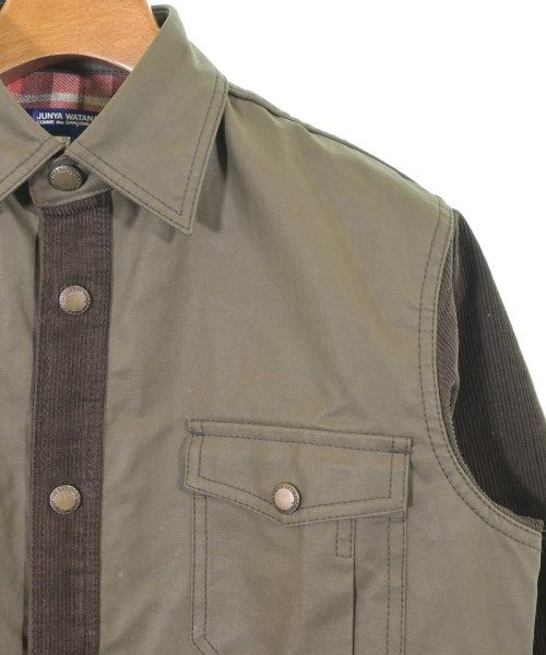 JUNYA WATANABE MAN（ジュンヤワタナベマン）カジュアルシャツ 茶 サイズ:XS メンズ/2200631340034