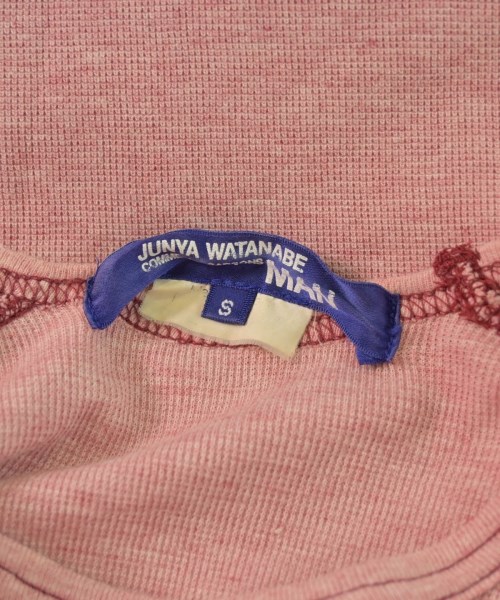 JUNYA WATANABE MAN（ジュンヤワタナベマン）Tシャツ・カットソー ピンク サイズ:S メンズ/2200632775064