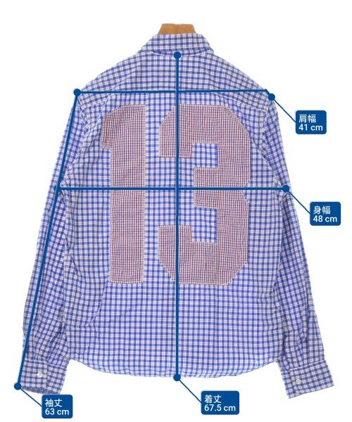 JUNYA WATANABE MAN（ジュンヤワタナベマン）ポロシャツ 青 サイズ:XS メンズ/2200620370066