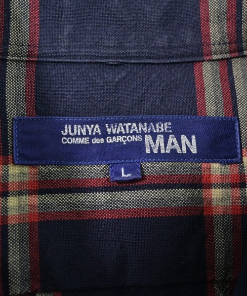 JUNYA WATANABE MAN（ジュンヤワタナベマン）カジュアルシャツ 紺 サイズ:L メンズ/2200631882121