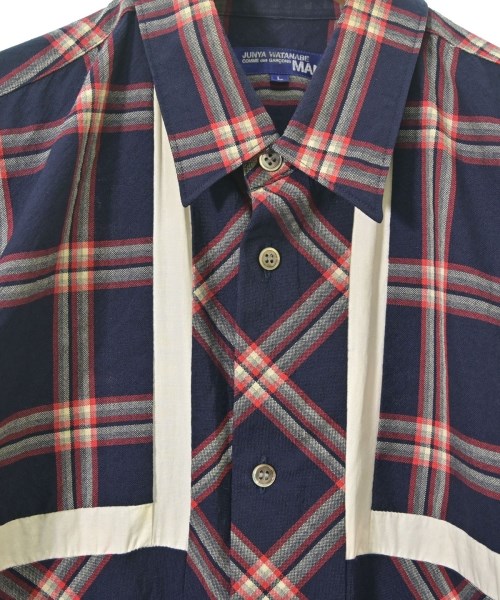 JUNYA WATANABE MAN（ジュンヤワタナベマン）カジュアルシャツ 紺 サイズ:L メンズ/2200631882121