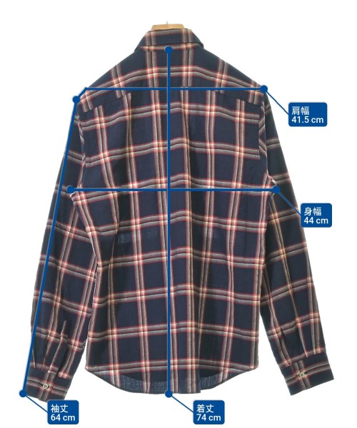 JUNYA WATANABE MAN（ジュンヤワタナベマン）カジュアルシャツ 紺 サイズ:L メンズ/2200631882121