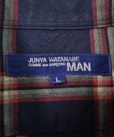 JUNYA WATANABE MAN（ジュンヤワタナベマン）カジュアルシャツ 紺 サイズ:L メンズ/2200631882121