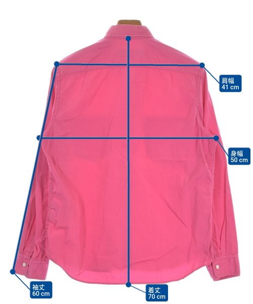 JUNYA WATANABE MAN（ジュンヤワタナベマン）カジュアルシャツ ピンク サイズ:S メンズ/2200624988397